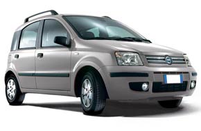 Example vehicle: Fiat Panda 1.2